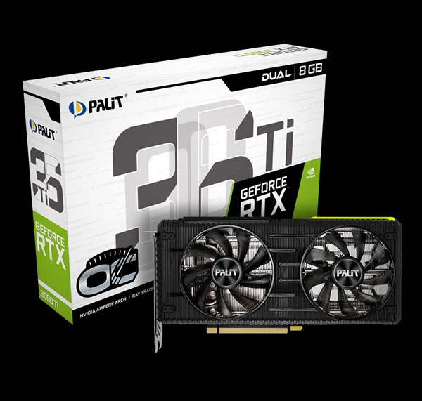 PALIT GeForce RTX™ 3060TI Dual OC